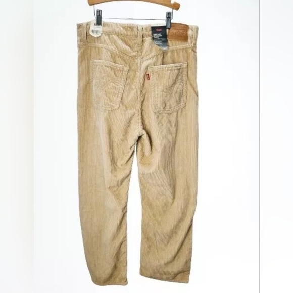 Levi's Tan Corduroy Cropped Pants - Picture 4 of 14